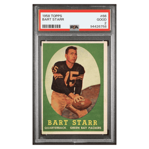 Bart Starr PSA 2 1958 Topps Card #66