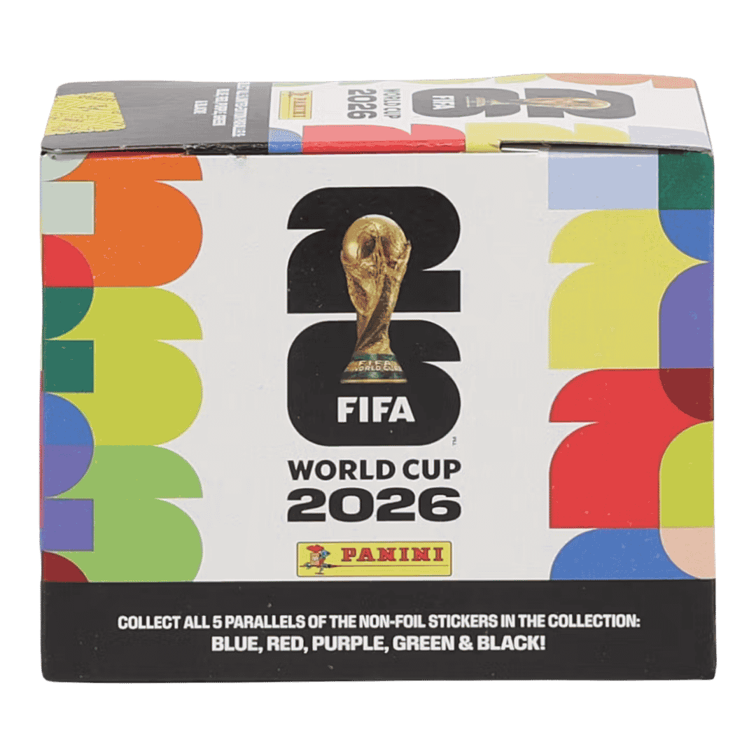 2026 Panini FIFA World Cup Soccer 25-Pack Sticker Box