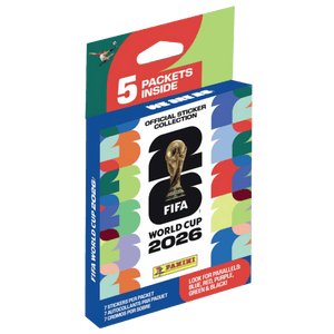 2026 Panini FIFA World Cup Soccer 5-Pack Sticker Box