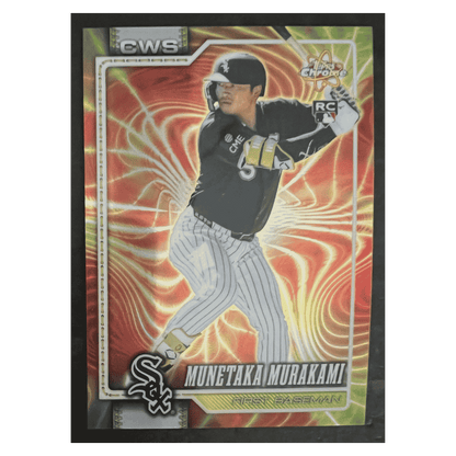Munetaka Murakami 2026 Topps Chrome Radiating Rookie RC Case Hit SSP Card #RR-5