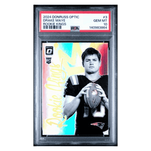 Drake Maye PSA 10 2024 Panini Donruss Optic Rookie Kings Case Hit Card #3