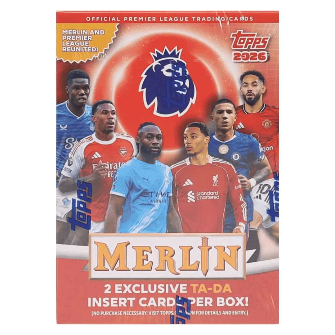 2026 Topps Merlin Premier League Soccer Blaster Box