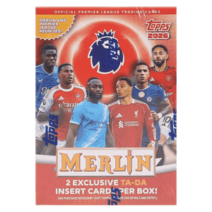 2026 Topps Merlin Premier League Soccer Blaster Box