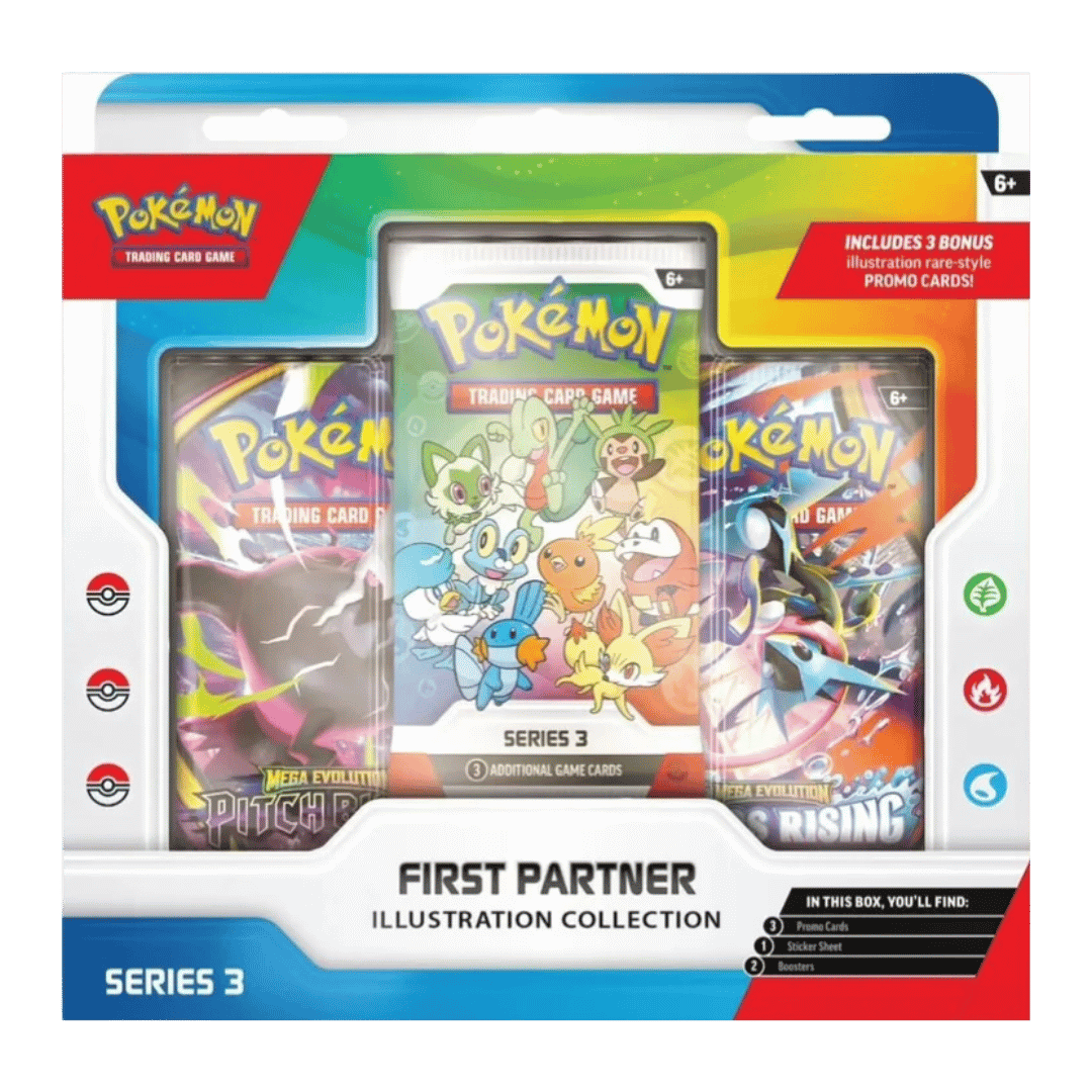 Pokemon TCG: First Partner Illustration Collection Box Series 3