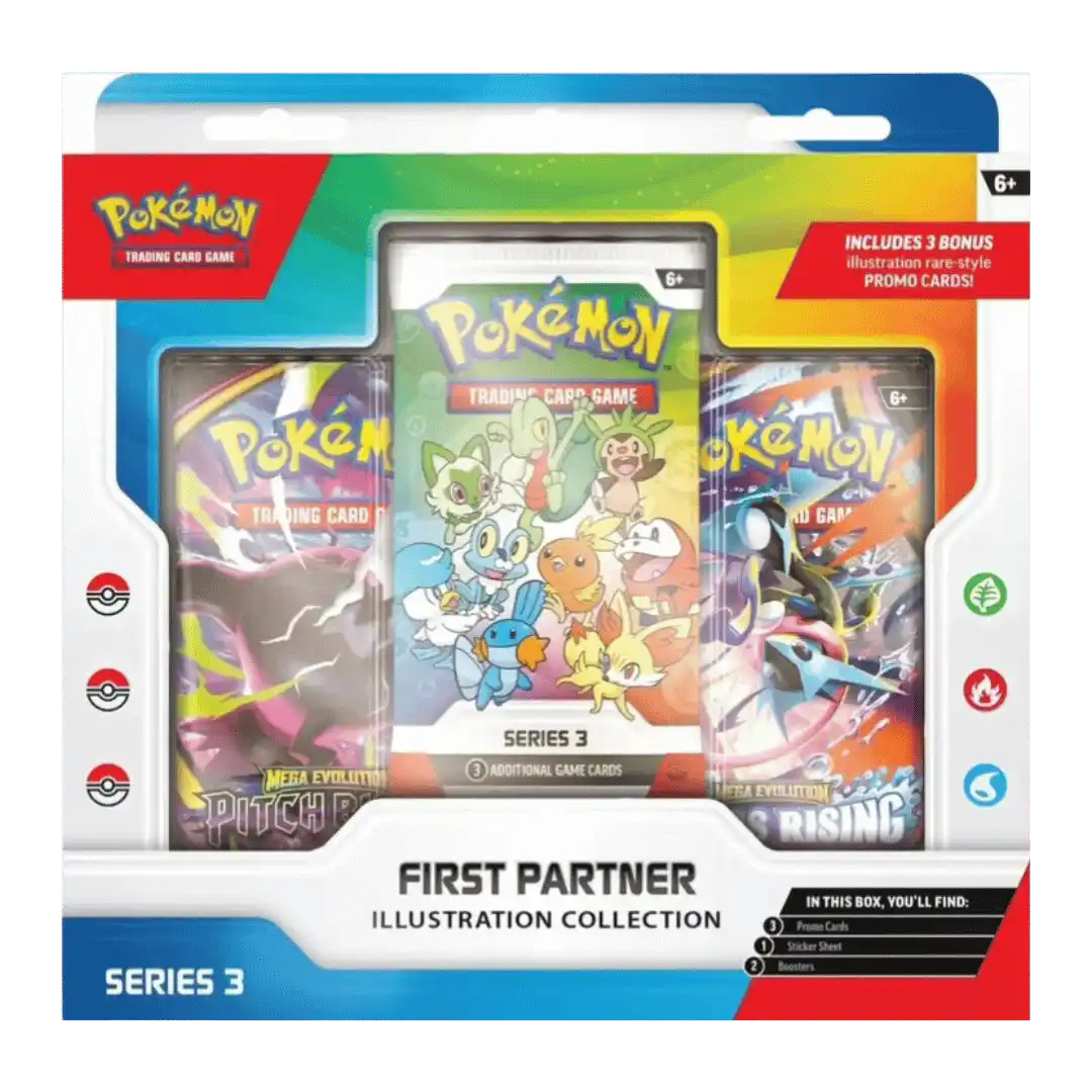 Pokemon TCG: First Partner Illustration Collection Box Series 3