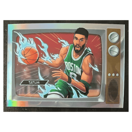 Jayson Tatum 2025 Topps Bowman Anime Horizontal SSP Card #NBA-A1