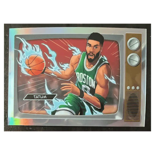 Jayson Tatum 2025 Topps Bowman Anime Horizontal SSP Card #NBA-A1
