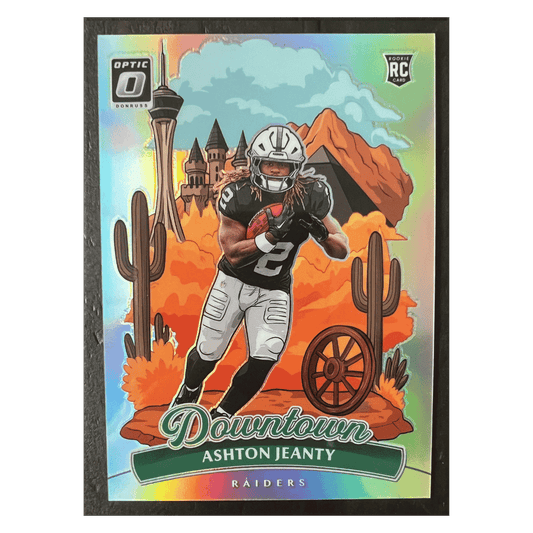 Ashton Jeanty 2025 Panini Donruss Optic Downtown Rookie RC Card #11
