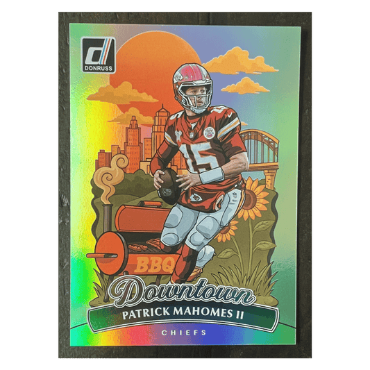Patrick Mahomes 2025 Panini Donruss Downtown Card #8