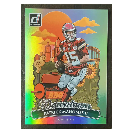 Patrick Mahomes 2025 Panini Donruss Downtown Card #8
