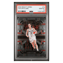 Caitlin Clark PSA 10 2024 Panini Select WNBA Rookie RC Card #72