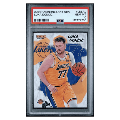 Luka Doncic PSA 10 2024 Panini Instant NBA Card #LDLAL