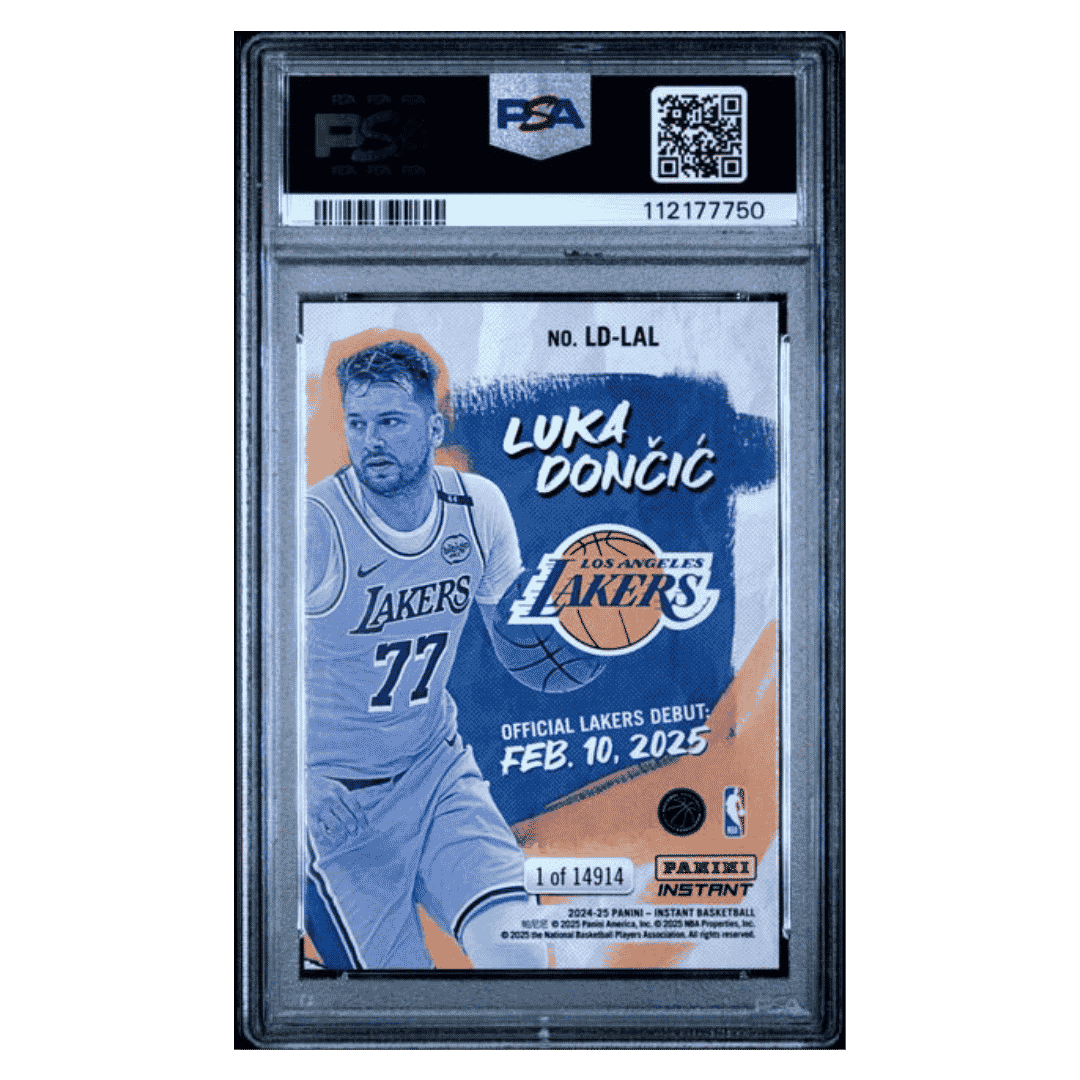 Luka Doncic PSA 10 2024 Panini Instant NBA Card #LDLAL