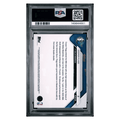 Cooper Flagg PSA 10 2025 Topps Now Rookie RC Card #6