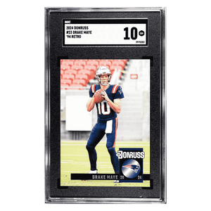 Drake Maye SGC 10 2024 Panini Donruss '94 Retro Card #23