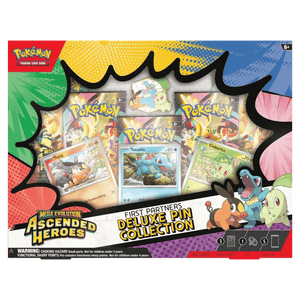 Pokemon TCG: Mega Evolution Ascended Heroes First Partners Deluxe Pin Collection Box