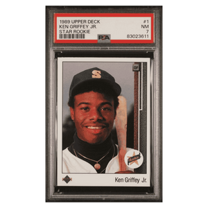 Ken Griffey Jr PSA 7 1989 Upper Deck Star Rookie RC Card #1