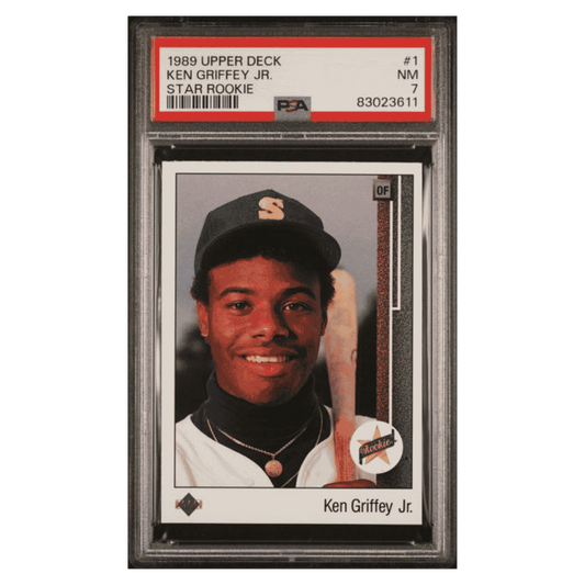 Ken Griffey Jr PSA 7 1989 Upper Deck Star Rookie RC Card #1