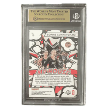 Sophie Cunningham BGS 9.5 2025 Donruss WNBA My House Press Proof Purple Card #19