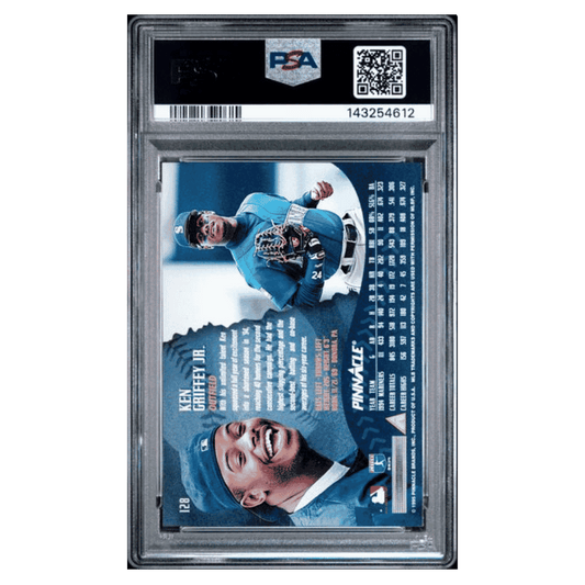 Ken Griffey Jr PSA 8 1995 Pinnacle Card #128