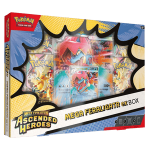 Pokemon TCG: Mega Evolution Ascended Heroes Mega Feraligatr ex Box