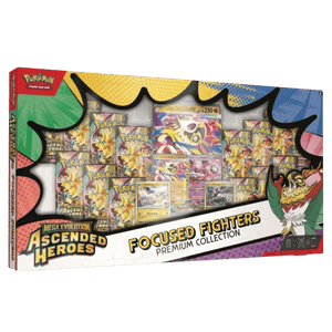 Pokemon TCG: Mega Evolution Ascended Heroes Focused Fighters Premium Collection Box