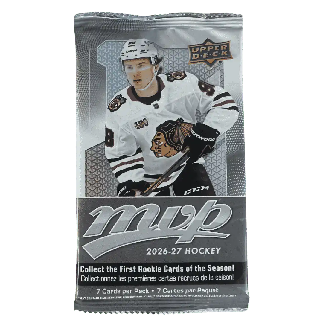 2026-27 Upper Deck MVP Hockey Retail Box - Single Pack