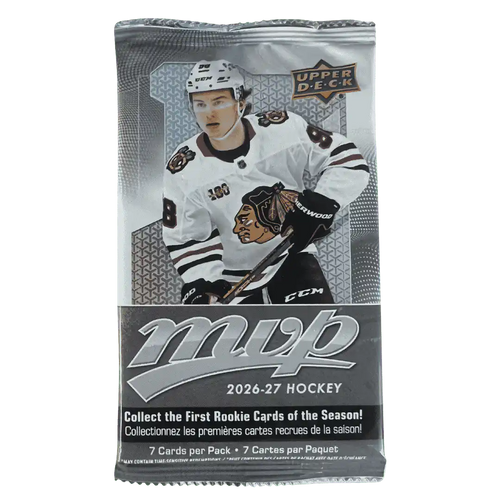 2026-27 Upper Deck MVP Hockey Retail Box - Single Pack