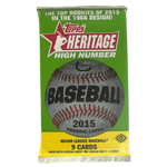 
2015 Topps Heritage High Number Baseball Hobby Box - Single Pack — Front