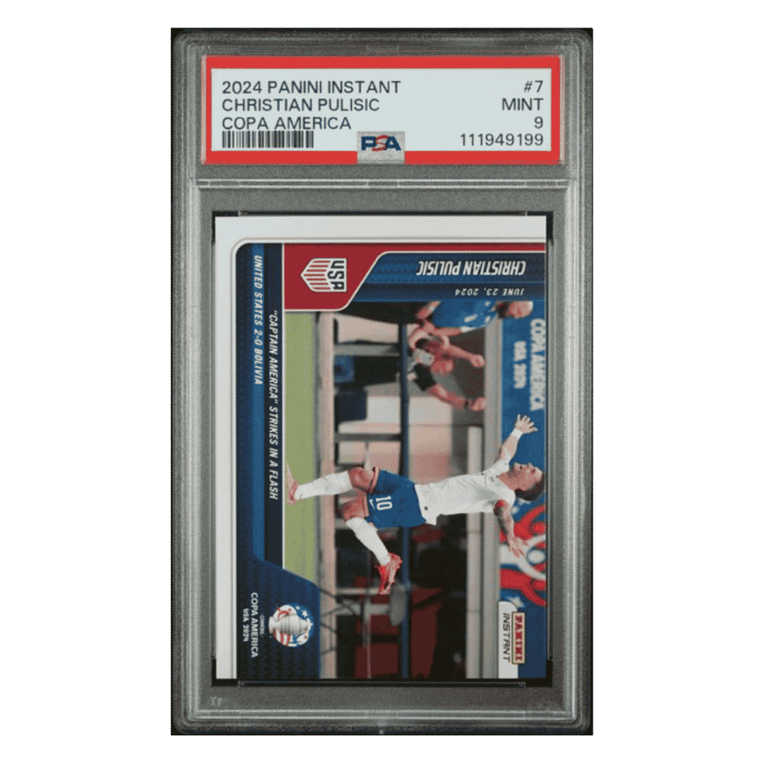 Christian Pulisic PSA 9 2024 Panini Instant Copa America #d/ 152 Card #7