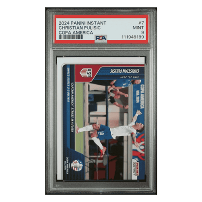 Christian Pulisic PSA 9 2024 Panini Instant Copa America #d/ 152 Card #7