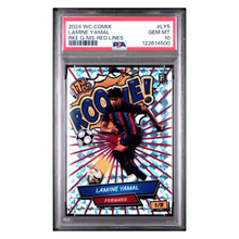 Lamine Yamal PSA 10 2024 Wild Card Comix RKE G-MS- Red Lines #d/ 8 Card #LY5