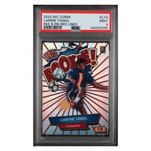 Lamine Yamal PSA 10 2024 Wild Card Comix RKE B-RB- Red Lines #d/ 8 Card #LY4