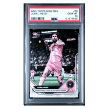 Lionel Messi PSA 10 2025 Topps Now MLS Card #19