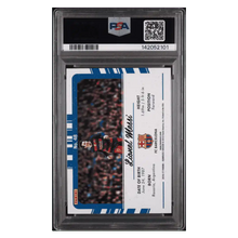 Lionel Messi PSA 8 2016 Panini Donruss Picture Perfect Card #48