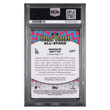 Mookie Betts PSA 10 2025 Topps Chrome Ultra Violet All Stars Card #UV6