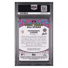 Francisco Lindor PSA 10 2025 Topps Chrome Ultra Violet All Stars Card #UV8