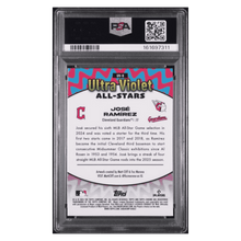 Jose Ramirez PSA 8 2025 Topps Chrome Ultra Violet All Stars Card #UV9