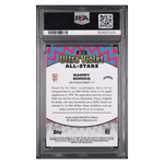 
Barry Bonds PSA 10 2025 Topps Chrome Ultra Violet All Stars Card