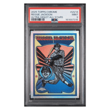 Reggie Jackson PSA 9 2025 Topps Chrome Ultra Violet All Stars Card #UV14