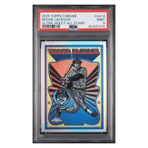 Reggie Jackson PSA 9 2025 Topps Chrome Ultra Violet All Stars Card #UV14