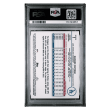 Shohei Ohtani PSA 9 2024 Topps Chrome Refractor Card #1