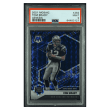 Tom Brady PSA 9 2021 Panini Mosaic Genesis Case Hit Card #282