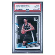 Victor Wembanyama PSA 10 2023 Panini Donruss Optic Rated Rookie RC Card #225