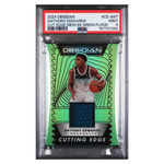 
Anthony Edwards PSA 9 2024 Panini Obsidian Cutting Edge Memorabilia- EE Green Flood