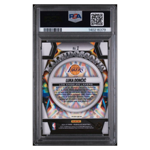 Luka Doncic PSA 10 2024 Panini Prizm Black Kaleidoscopic Silver Prizm Card #1