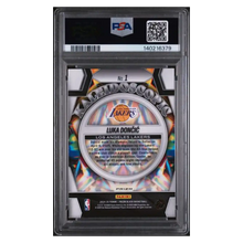 Luka Doncic PSA 10 2024 Panini Prizm Black Kaleidoscopic Silver Prizm Card #1