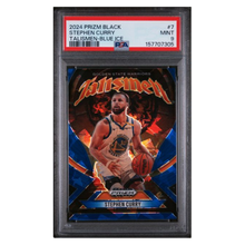 Steph Curry PSA 9 2024 Panini Prizm Black Talismen- Blue Ice Card #7