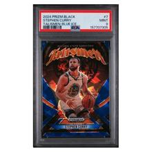 Steph Curry PSA 9 2024 Panini Prizm Black Talismen- Blue Ice Card #7