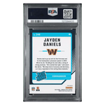 
Jayden Daniels PSA 10 2024 Panini Donruss Optic Purple Shock Rated Rookie Card